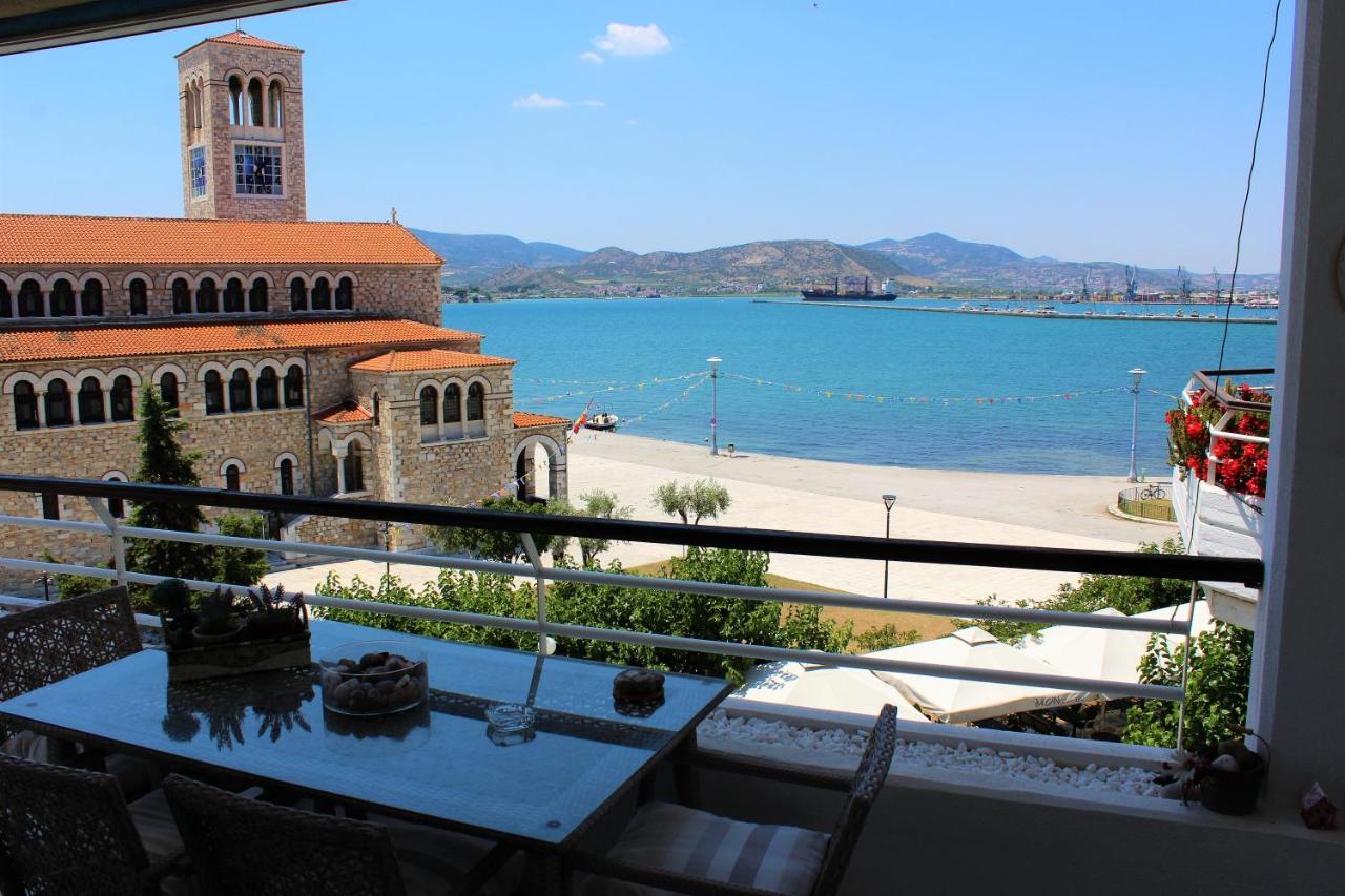 Apartament Luxury Sea View Wolos Zewnętrze zdjęcie