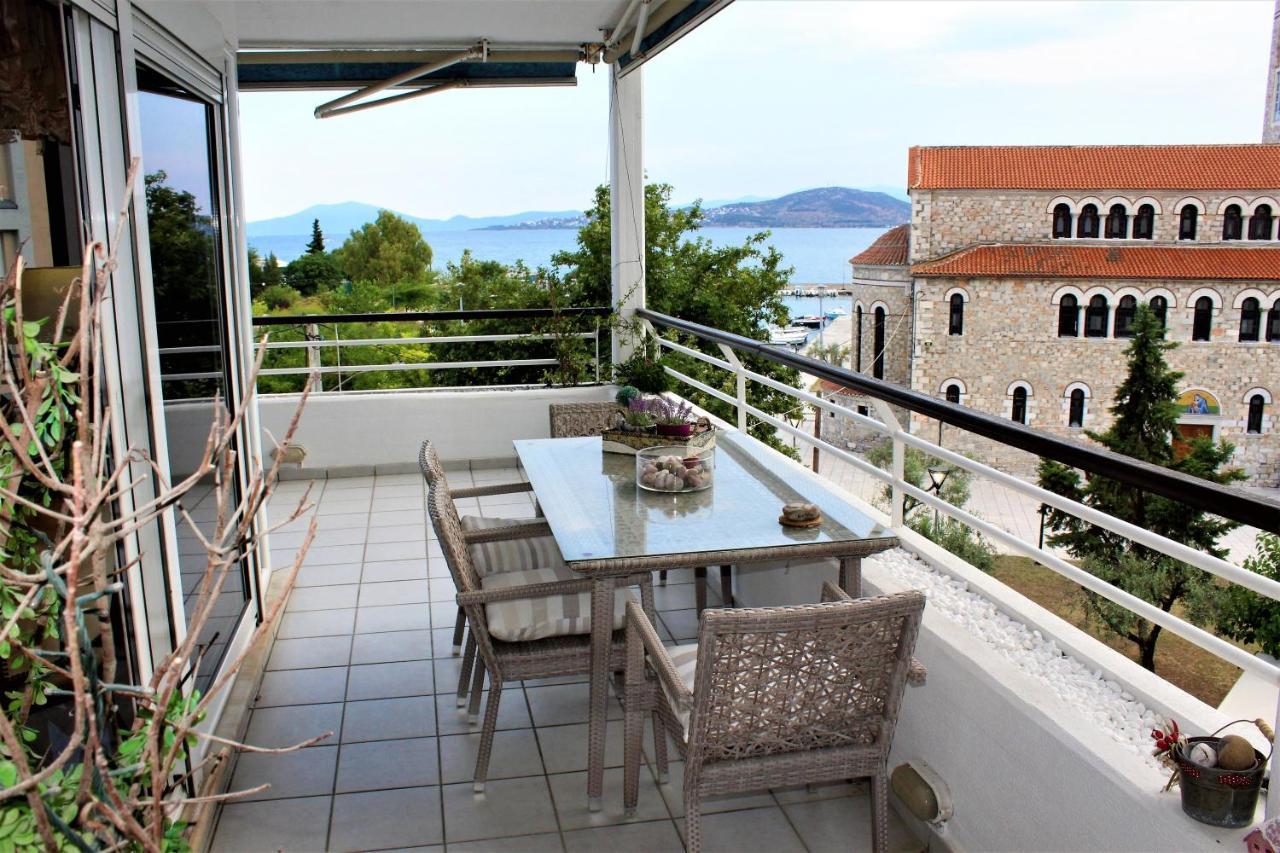 Apartament Luxury Sea View Wolos Zewnętrze zdjęcie