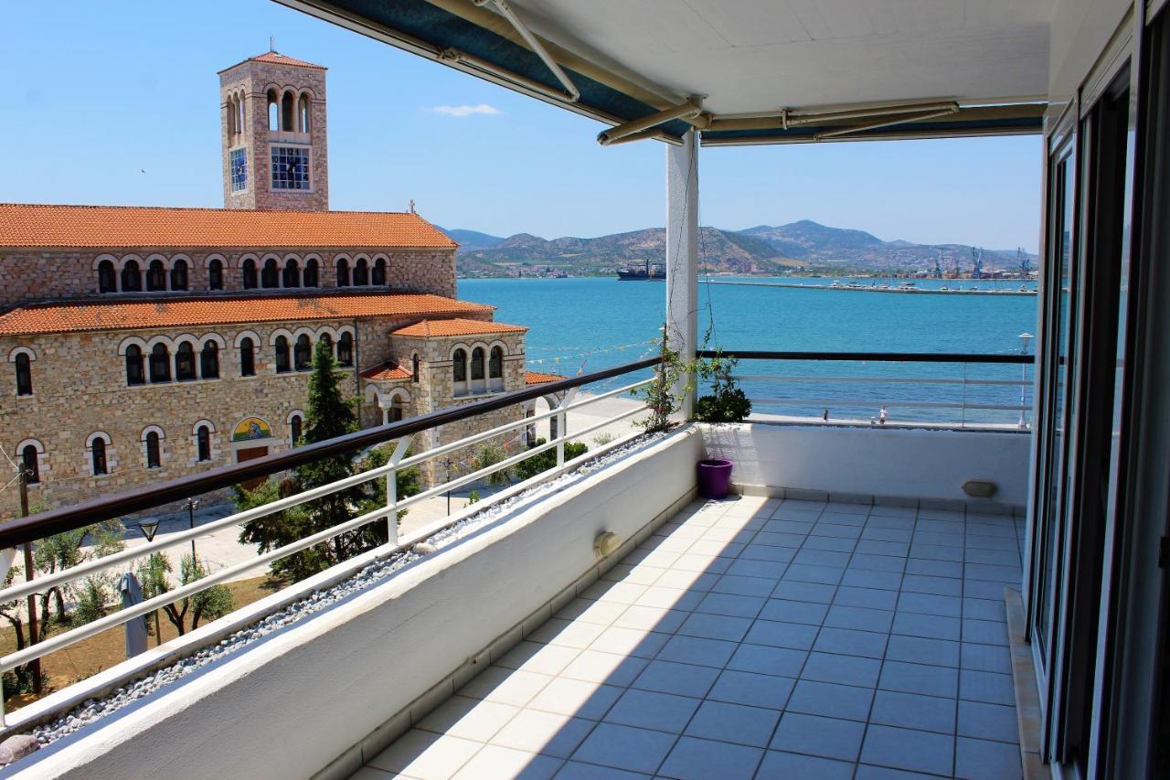 Apartament Luxury Sea View Wolos Zewnętrze zdjęcie