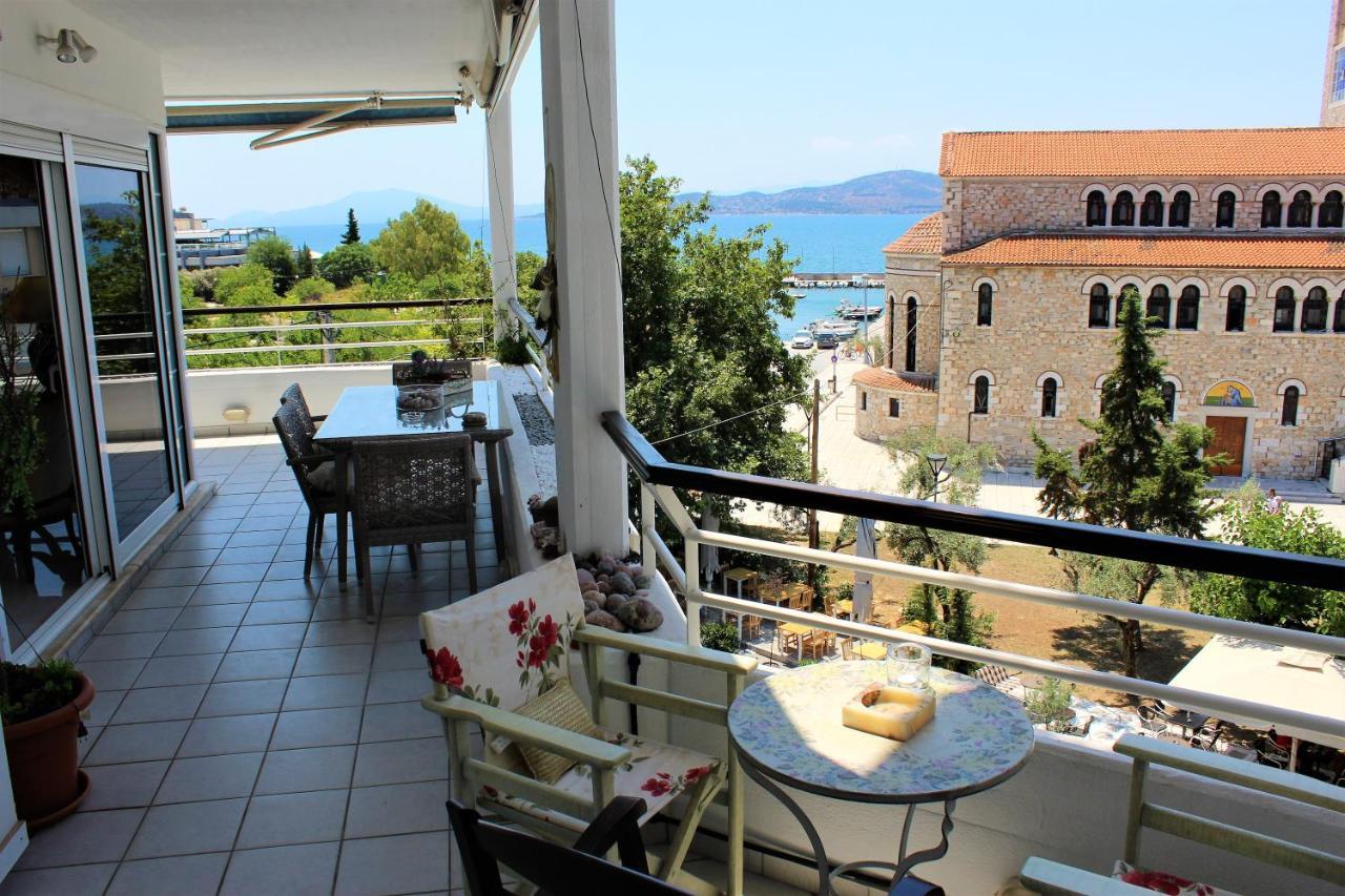 Apartament Luxury Sea View Wolos Zewnętrze zdjęcie